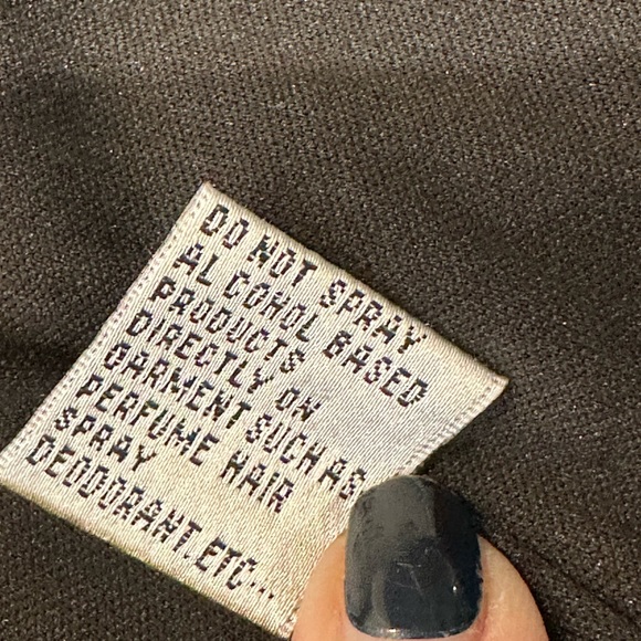 NWT $358 sold as is Leena for Mac Douggal STRETCH SEQUIN LACE UP back size 2 - Picture 11 of 12